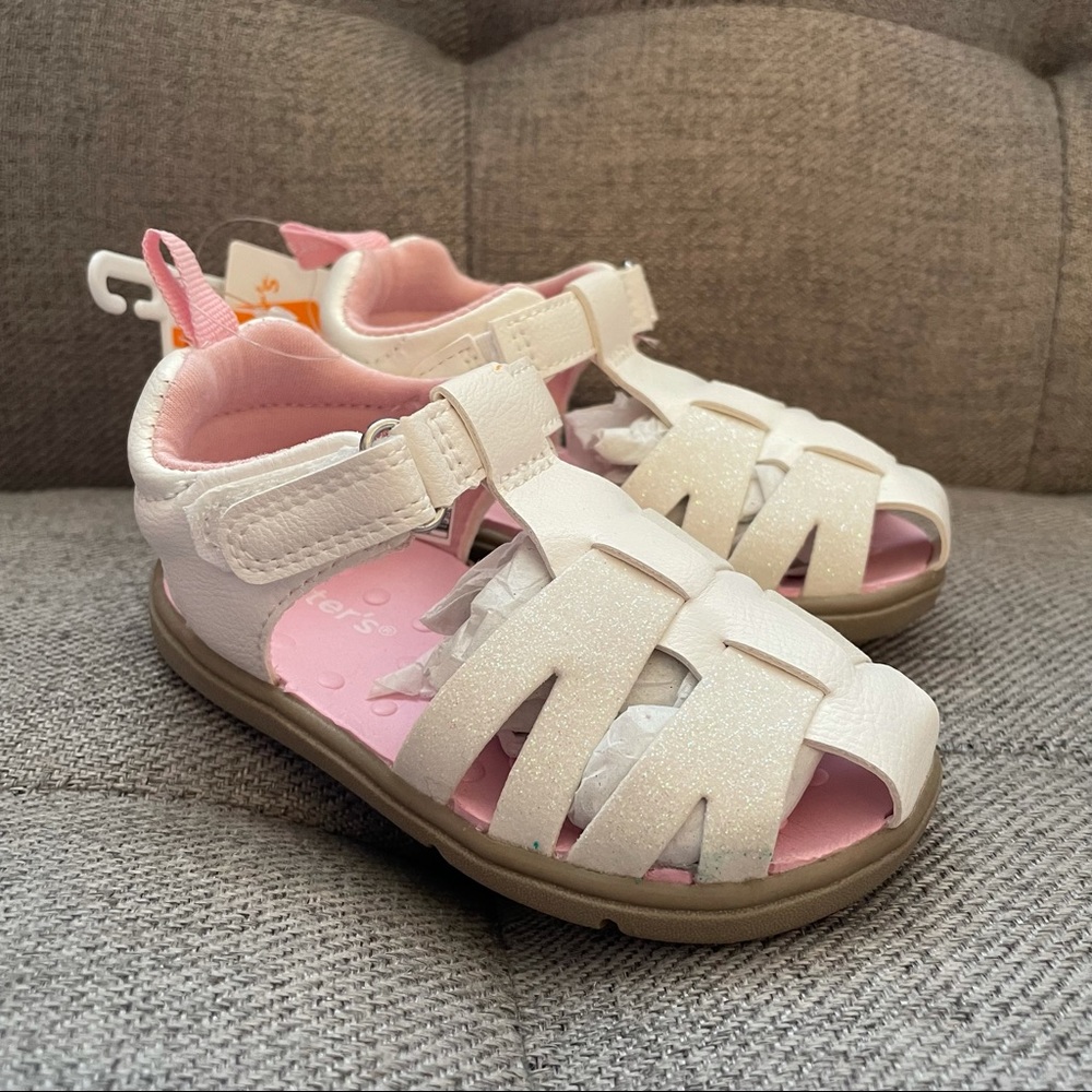 ✨NEW Carter’s Adalyn Baby Sandals Size 4.5